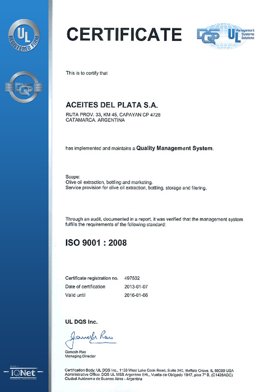 ISO 9001:2008
